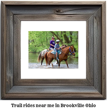 trail rides near me in Brookville, Ohio